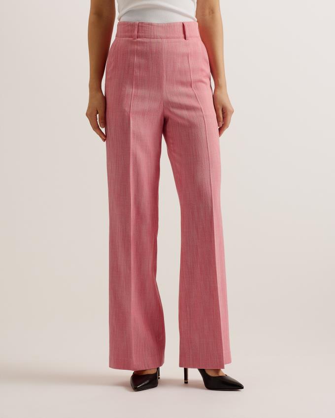 Pantalon Ted Baker Tailored Wide Leg Woven Rose Femme | LUR-36140849